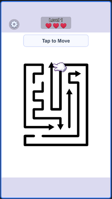 Arrows Go — arrow maze puzzle board